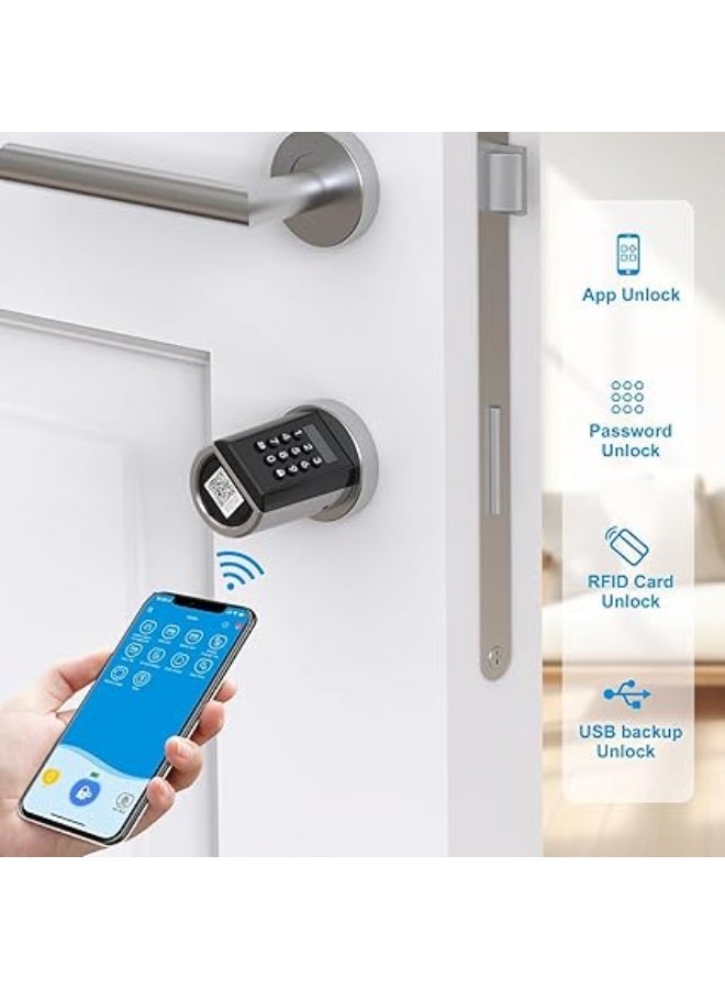 WELOCK Smart Cylinder Electronic Locks with Passcode, Smart Card and Bluetooth - Image 2
