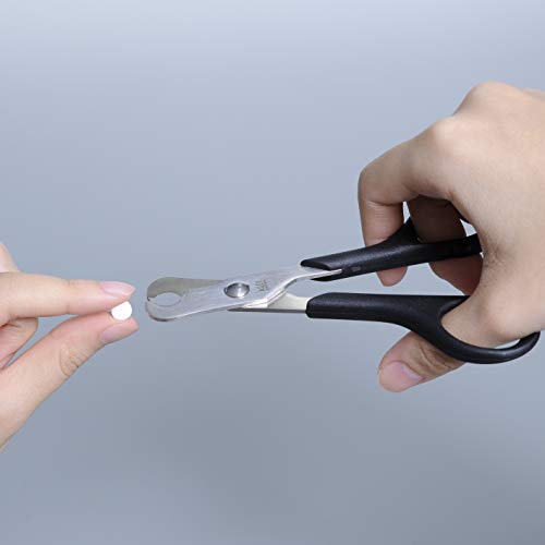 ALLEX\アレックス ALLEX Pill Cutter Splitter Scissors for Small and Tiny Pills, Japanese Stainless Steel Blade, Tablet Cutter Scissors, Made in JAPAN - Image 2