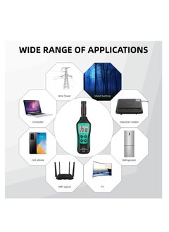 Excefore EMF Meter, Electromagnetic Radiation Detector, with Digital LCD EMF Detector and Indicator Lights, Ghost Hunting Equipment Radiation Detector, for Inspections Home, Office, Outdoor  - Image 5