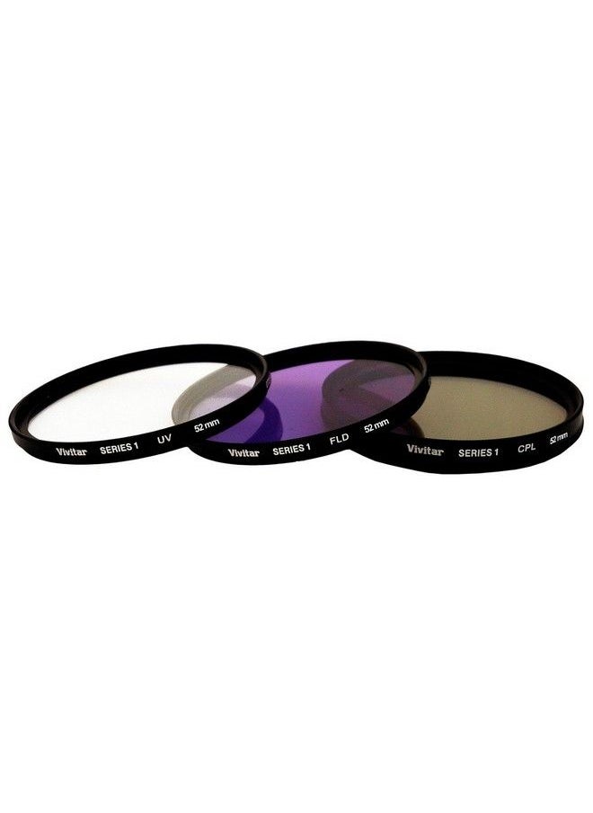 Vivitar - 3 Pc Filter Kit 52Mm Uv Cpl Fdl - Image 1