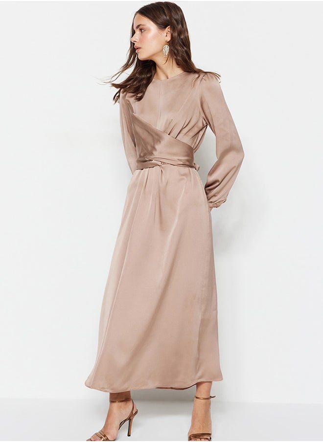 Stone Cross Tie Detailed Satin Evening Dress TCTAW22EB0105 - pzsku/ZB46835A3FF35F04EE704Z/45/_/1730941064/04c4e0de-366b-4275-8ed0-2cfe8fde682a