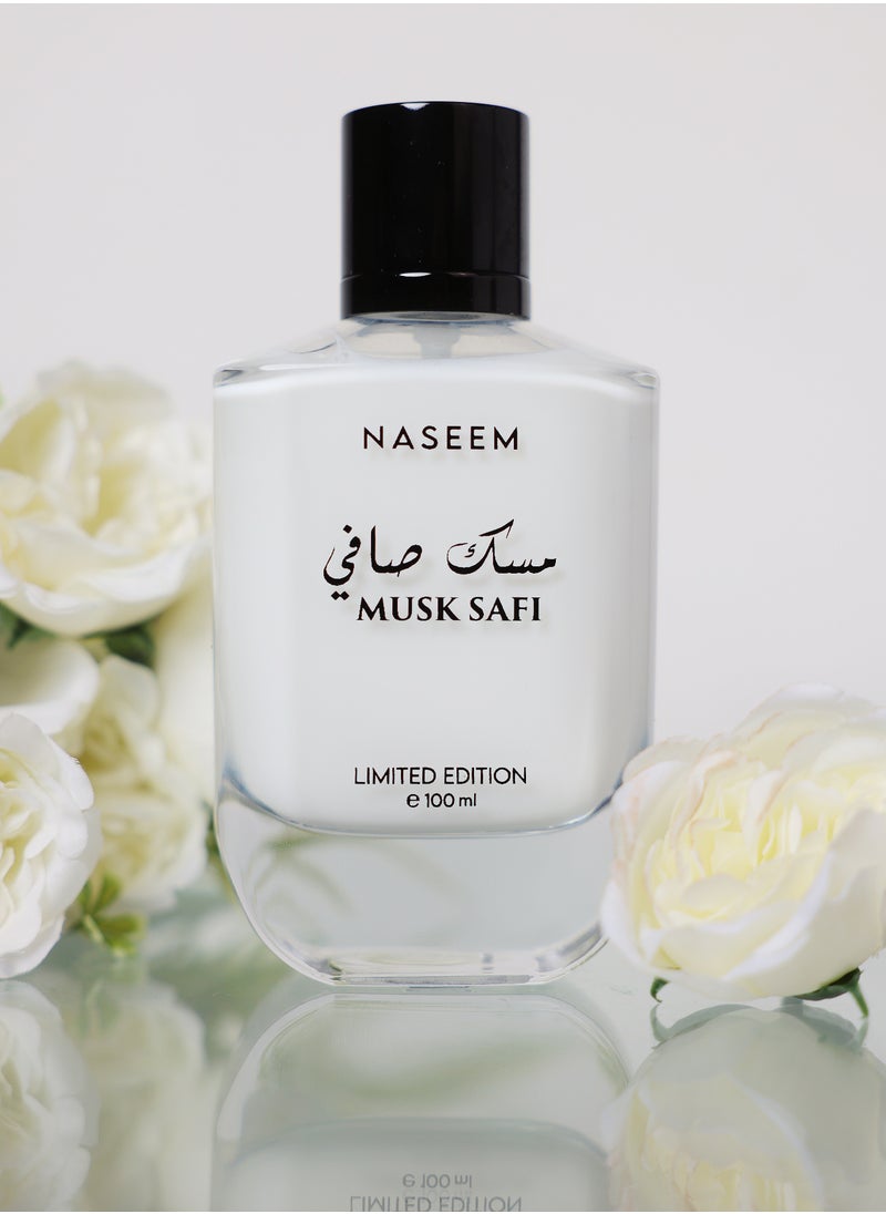 Naseem - Musk Safi Perfume – Subtle Tone Eau De Parfum for Men & Women, 100ml | Alcohol-Free, Long-Lasting Water-Based Fragrance with Lily of the Valley & White Musk Notes | Gentle on Skin, Ideal for Daily Wear & Special Occasions - Image 1