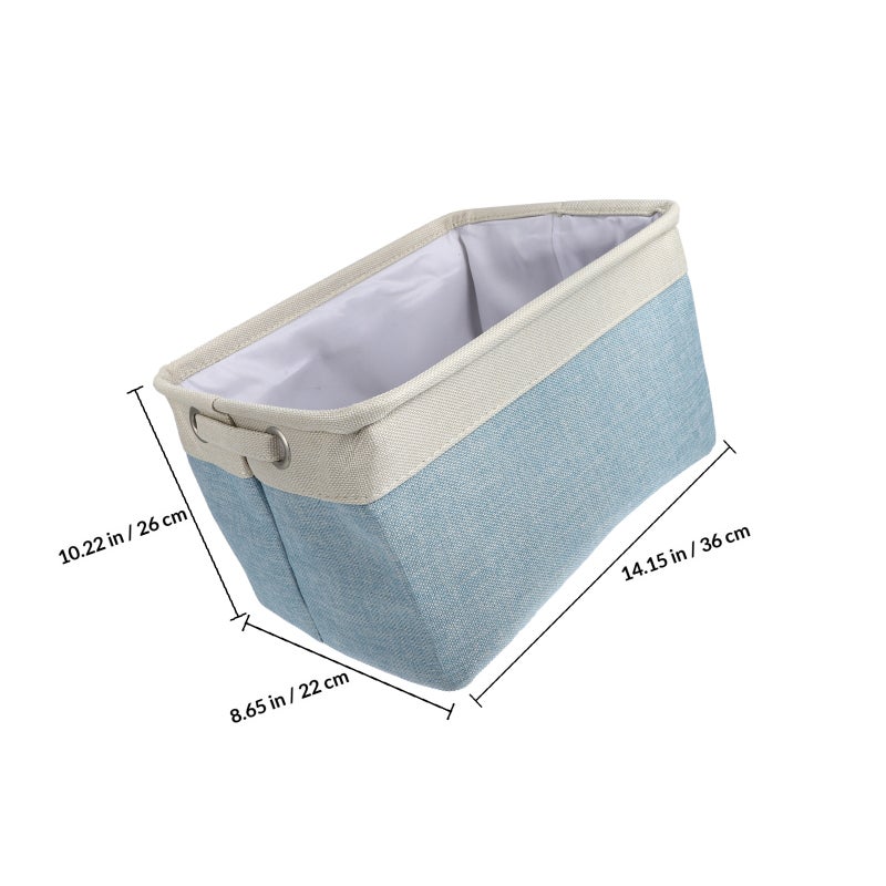 1Pc Cloth Storage Basket Home Toys Storage Container Folding Sundries Container - Image 2