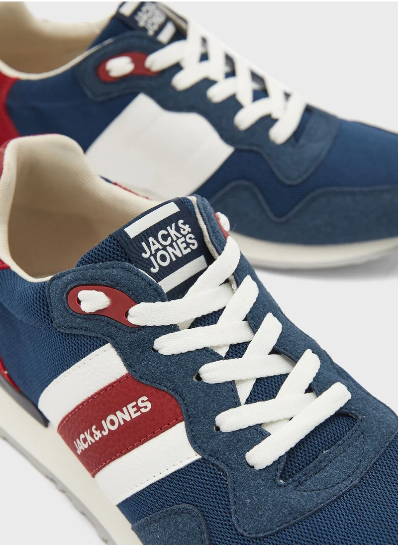 JACK & JONES Jfwstellar Mesh Lace Up Sneakers
