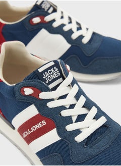 JACK & JONES Jfwstellar Mesh Lace Up Sneakers  - Image 4