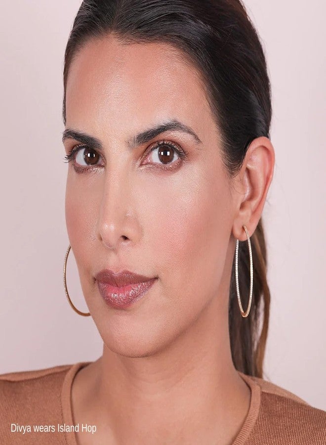 Wander Beauty Getaway Eye & Face Palette - Island Hop (Medium/Dark) - Full Face Makeup Palette Enriched With Vitamin E - For Day & Night Looks - 4 Shadows, Highlighter, Blush, and Bronzer - 0.34 fl oz - Image 5