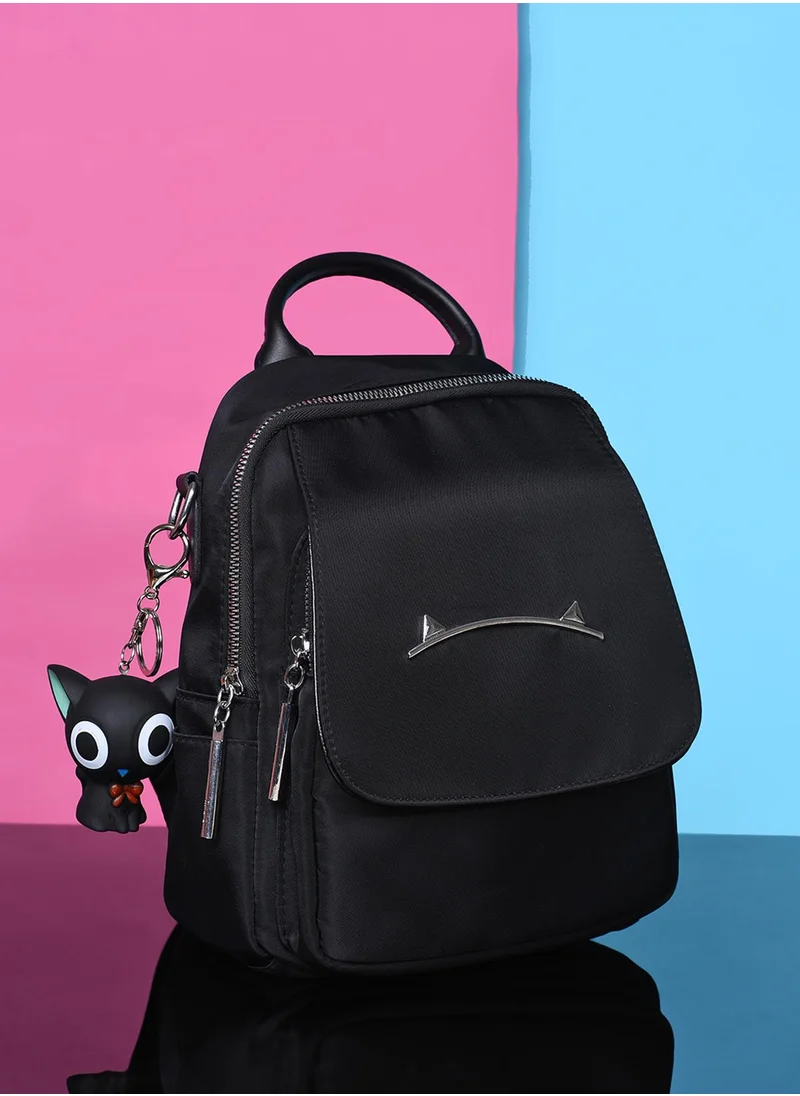 Haute Sauce On-The-Go Glamour Black Backpack