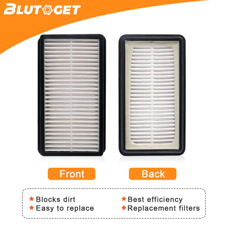 Blutoget 1008 Vacuum Filters 2 + 2 Pack by Blutoget-Fit for Bissell 1008 CleanView Upright 9595A 1819 1822 1825 1831 1330 1332- Compare to Part 2032663 1601502(2 Pre-Motor Foam & 2 Post-Motor Filters 1 brush) - Image 4