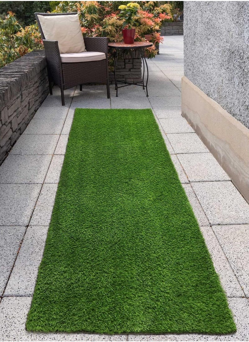 HOME TASTE Premium Artificial Grass Mat 2x1 Meter – Realistic & Durable Lawn Carpet for Home, Patio, Garden & Indoor User  - Image 1