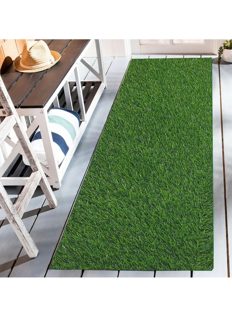 Premium Artificial Grass Mat 2x1 Meter – Realistic & Durable Lawn Carpet for Home, Patio, Garden & Indoor User