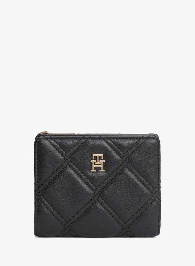 TOMMY HILFIGER Quilted TH Monogram Bifold Wallet - Image 1