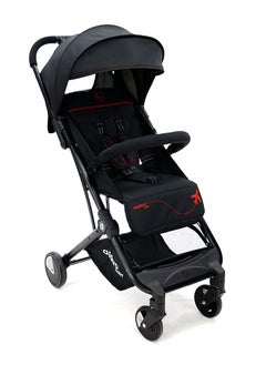 asalvo Baby Stroller Travel+, Black Red  - Image 2