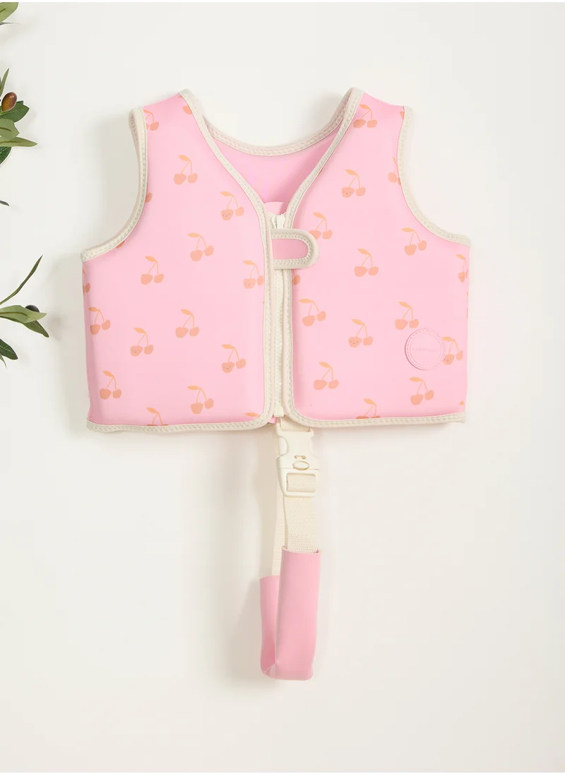 ساني لايف Kids Swim Vest 2-3 Cotton Candy Cherry