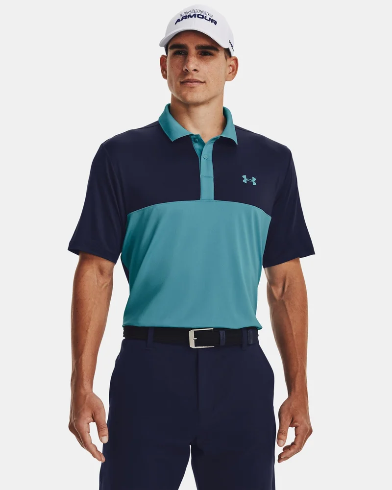 Men's UA Performance 3.0 Colourblock Polo Shirt