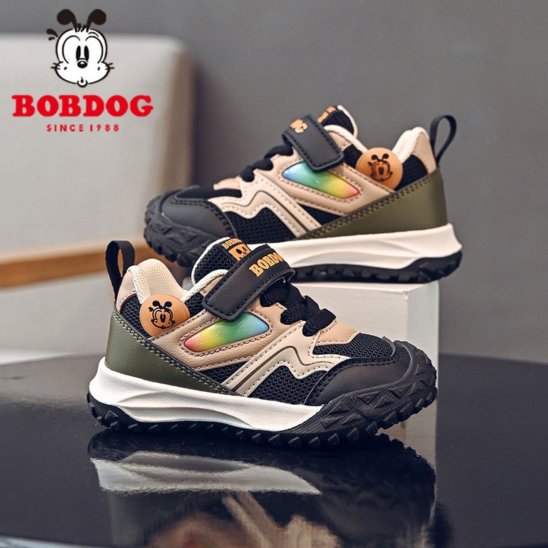 Babu Bean Children'S Shoes Boys Sneaker 2024 Autumn Mesh Breathable Children'S Functional Shoes Fashion Brand Girls Toddler Shoes - Image 2