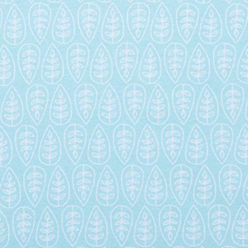 Trend Lab Jersey Fitted Crib Sheet, Leaves - Image 2