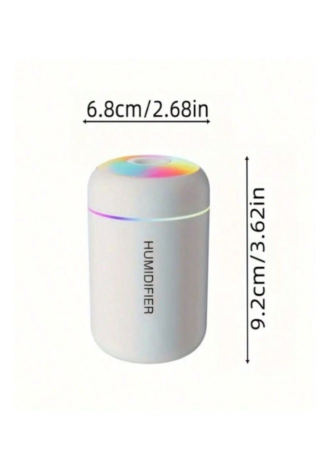 Humidifier Cool Mist Air LED Light Freshener Mini Aroma Diffuser Mist Maker Provides Fresh and Durable Air Suitable for Car, Bedroom, Living Room. 10ml Aroma Water is Included as a Gift. - Image 5