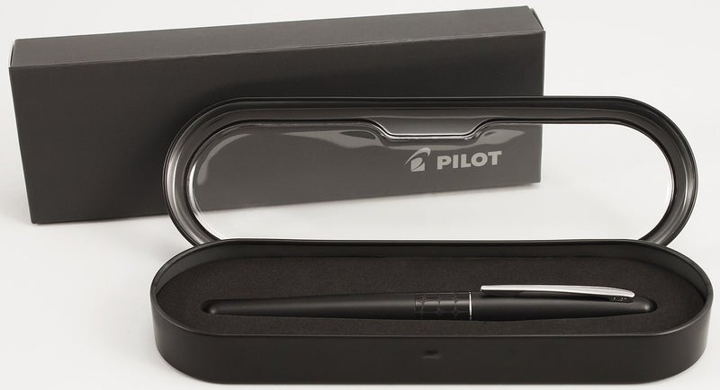 PILOT MR Animal Collection Fountain Pen in Gift Box, Matte Black Barrel with Crocodile Accent, Fine Point Stainless Steel Nib, Refillable Black Ink (91142) - Image 2
