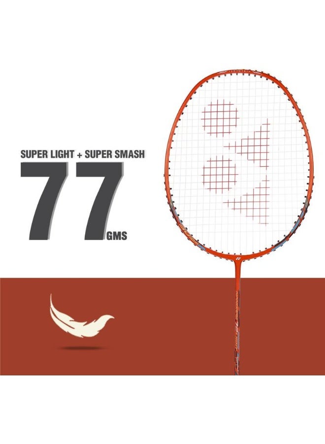 Yonex YONEX Nanoray 72Light Orange Strung Badminton Racquet  (Pack of: 1, 77 g)  - Image 4