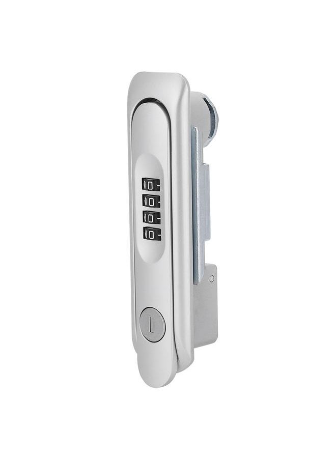 Thoraya - Zinc Alloy Cabinet Door Password Coded Lock with Keys for Home Office Hospital SchoolSilver - Image 1