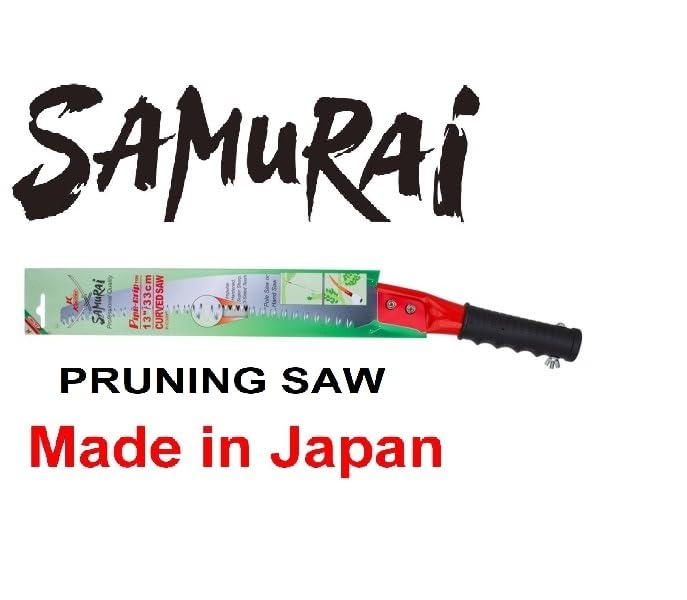SAMURAI Heavy Duty Curved Smooth Garden Hand Pole Pruning Saw PC 330 LH With Pipe Handle Without Pole Designed for Hand Use Perfect for Trimming Trees Pruning Tree Branch Dried and Green - Image 5
