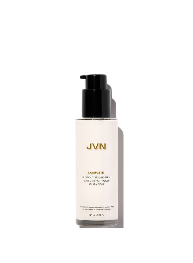 JVN Complete Blowout Styling Milk 90ml - Image 1