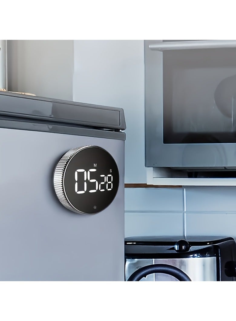 Generic Circular Kitchen Timer - Battery Powered, ABS Material, ≤36V Operating Voltage, 0.01 Accuracy, No Laser Function - Ideal for Cooking, Baking, Sports - Durable Accessory, Perfect Gift for Mothers Day  - Image 5