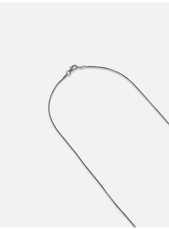 SOHI Gemstone Gaze Artificial Pendant Necklace Jewellery