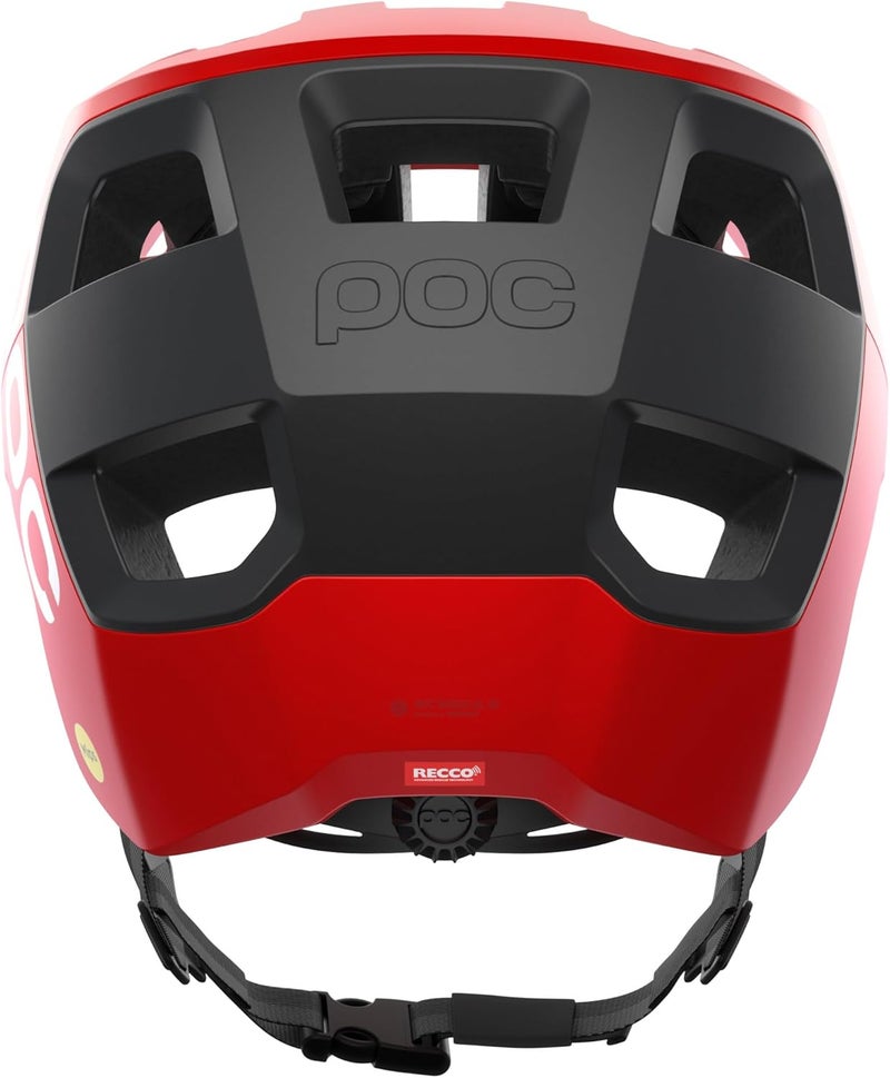 POC Kortal Race MIPS Helmet - Prismane Red Matt/Uranium Black Matt - Image 4