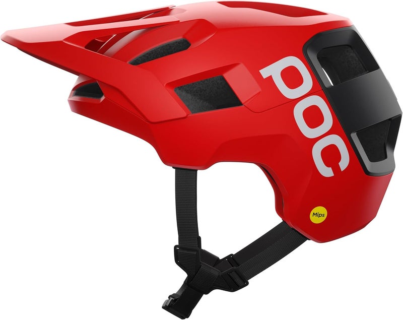POC Kortal Race MIPS Helmet - Prismane Red Matt/Uranium Black Matt - Image 1