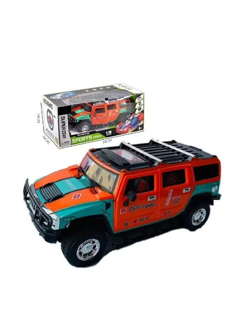 Rally 1:16 RC Electric Racing Car Big Tires Automatic Opening Doors High Quality  - Image 3