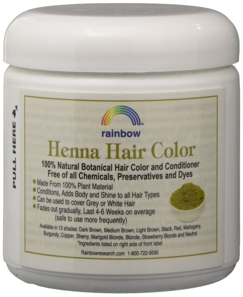 Rainbow Research Rainbow Henna Persian Dark Brown Hair Color 4 Oz, (2 pack) - Image 2