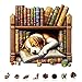 AEEKDOOK Wooden Puzzles for Adults Bookshelf Beagle Dog Wood Puzzles Adult Unique Animal Shape Wooden Jigsaw Puzzles for Adults Birthday Gifts for Puzzle Lovers Family 114 114in200pcs - Image 4