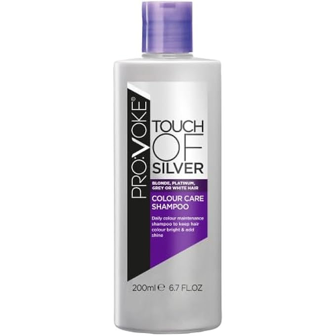 Provoke TOUCH OF SILVER COLOUR CARE SHAMPOO, 200ML - Image 1