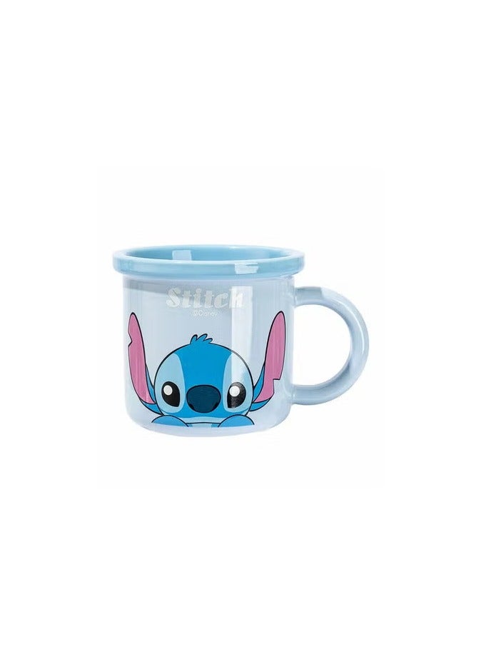 STITCH Mugs Mug with the cartoon character Angel Stitch, consisting of a mug suitable for gifts and holidays, Stitch is inspired by the Disney Lilo & Stitch movie series - Image 1