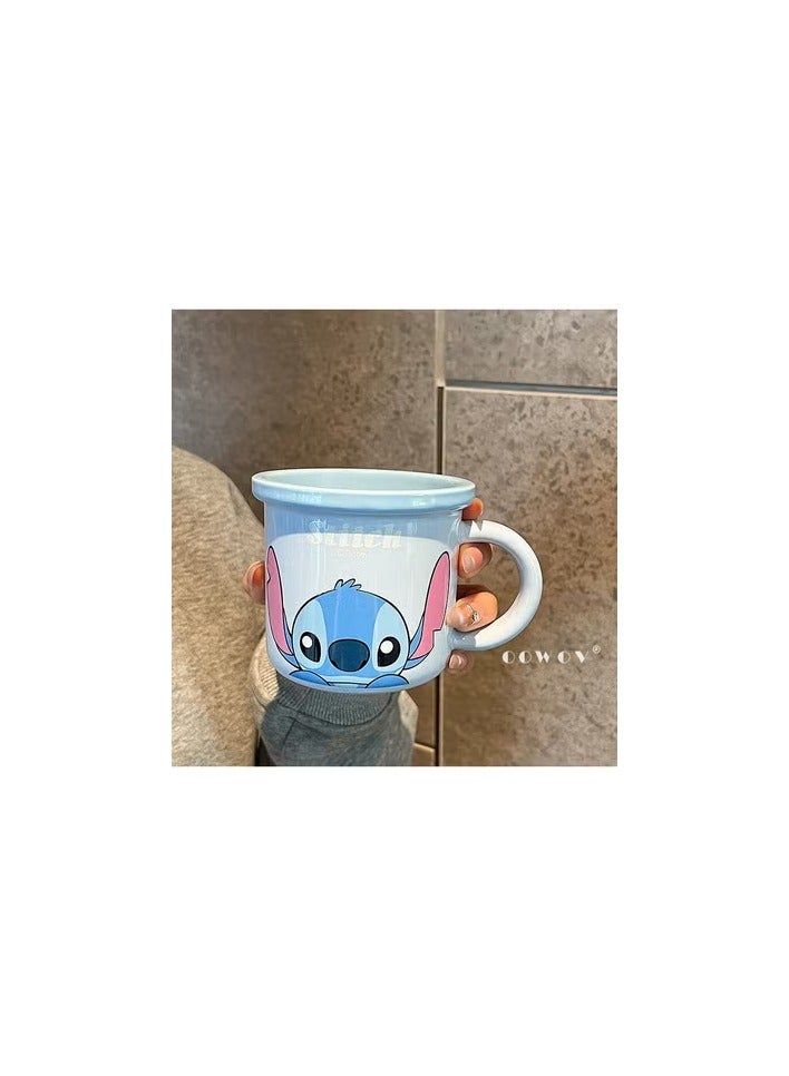STITCH Mugs Mug with the cartoon character Angel Stitch, consisting of a mug suitable for gifts and holidays, Stitch is inspired by the Disney Lilo & Stitch movie series - Image 2