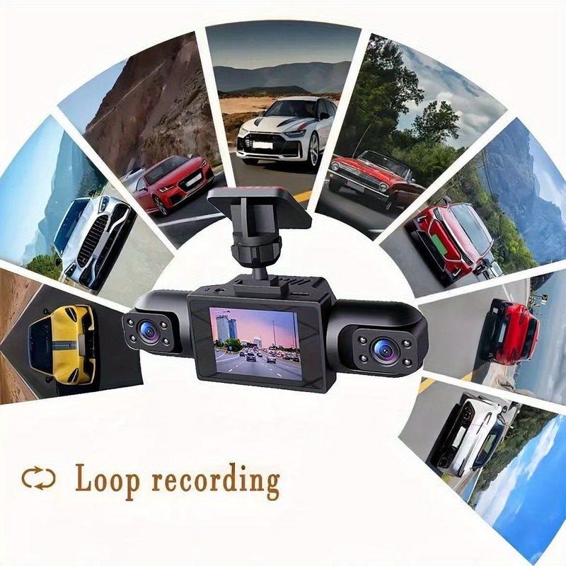 تسجيل عالي الدقة 4 – مسجل قيادة FHD 1080P – تسجيل دوري – استشعار الجاذبية – صورة الرجوع للخلف – تسجيل ليلي – زاوية واسعة – مراقبة الوقوف – تركيب سهل – تشغيل بسيط – للمركبات - Image 5