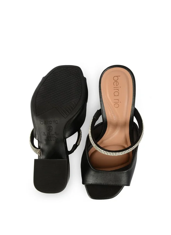 Beira Rio Alexanderr Mid Strap Open Toe Pumps
