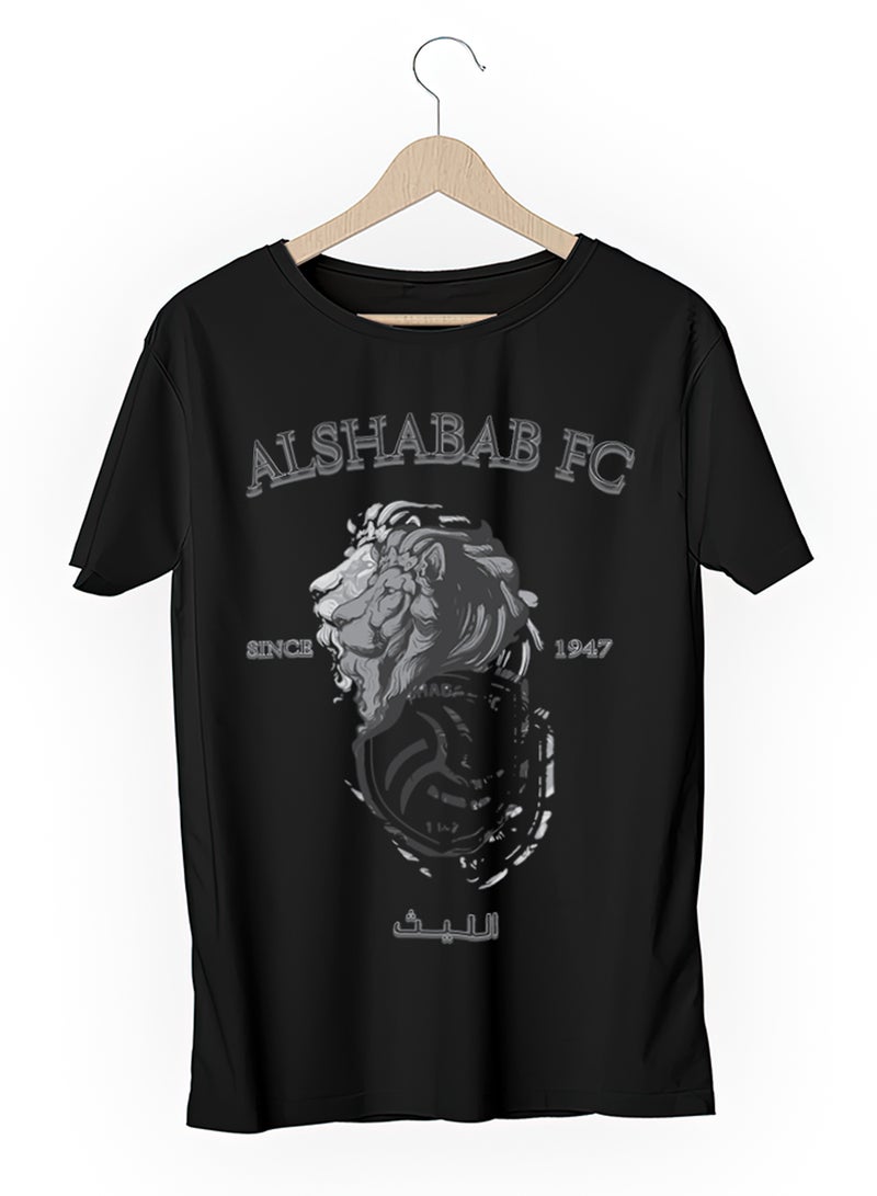 Fashion World Cotton T-shirt Printed with High-quality AlShabab Saudi Club‏ - Image 3