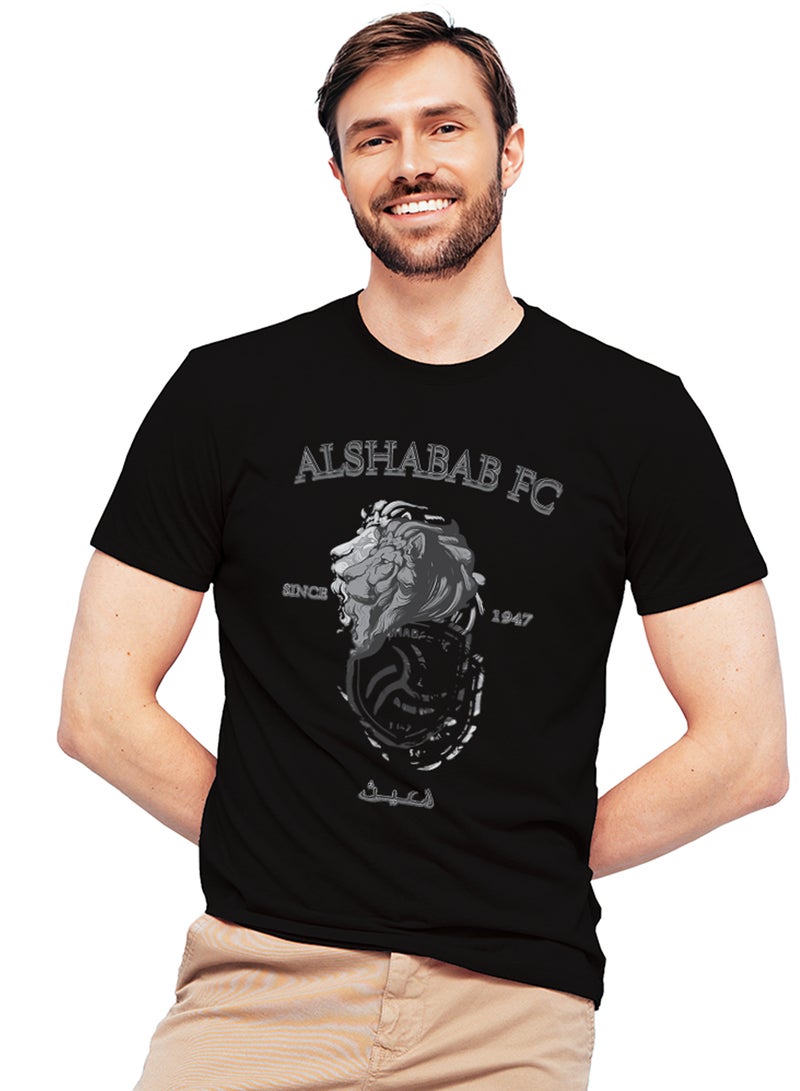 Fashion World Cotton T-shirt Printed with High-quality AlShabab Saudi Club‏ - Image 1