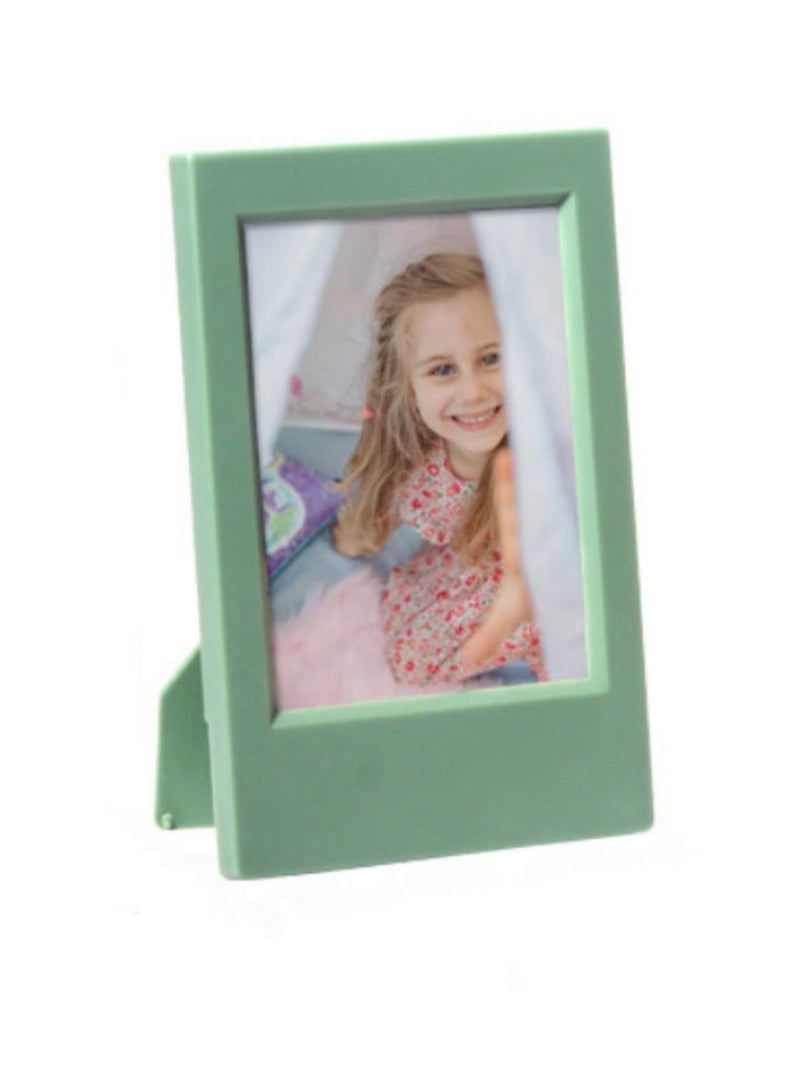 Mini Film Photo Frame Color Photo Frame Children's Art Photo Frame For Polaroid Photo Frame 3 Inch (Green) - Image 1