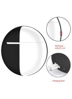 Phone Planet Silicone Case Cover for Huawei FreeBuds 4 with Carabiner and Charging Port Accessibility anti shock, full protection  - Image 2