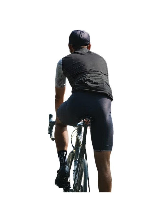 Lampada Bicycle Road Bike Cycling Vest, Spring And Summer Quick-Dry Cycling Jersey, Windproof Vest For Men And Women, Black, Size L - Image 2