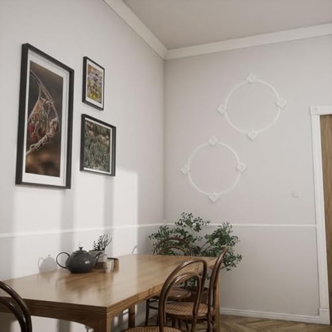 3 1/2"P X 4"H WM291 AMERICRAFT SOLID PAINT GRADE WOOD TRIMPRO CROWN MOULDING INSIDE CORNER, PRIMED PINE (MATCHES MOULDING MLDW01X05WM291PP) - Image 3