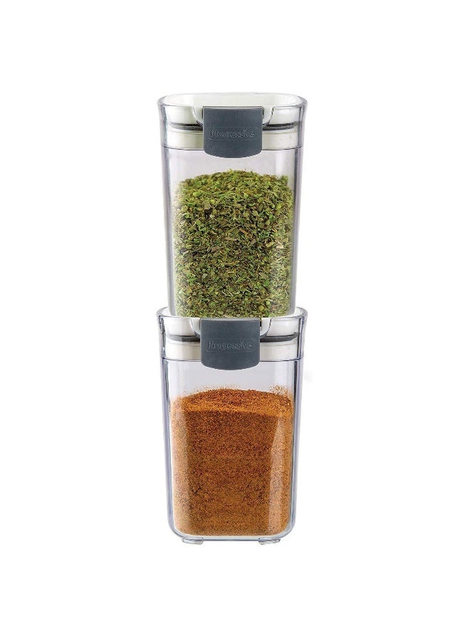 ProKeeper Seasoning & Spice Storage Containers â€“ Airtight, Clear, 2-Pack - Image 2