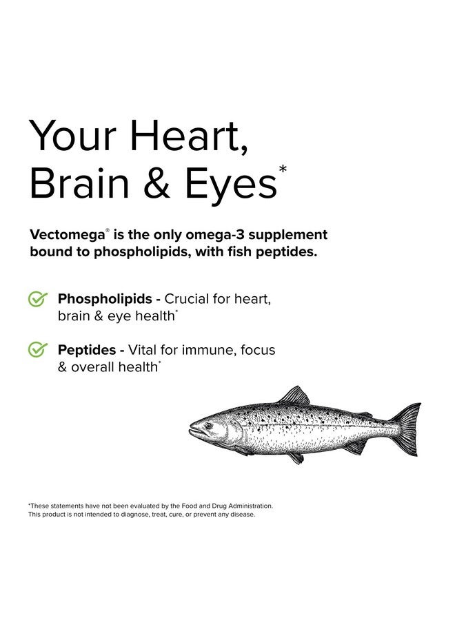 Terry Naturally Vectomega 60 Capsules Omega3 From Salmon Including Epa  Dha Nongmo Gluten Free 60 Servings - Image 5