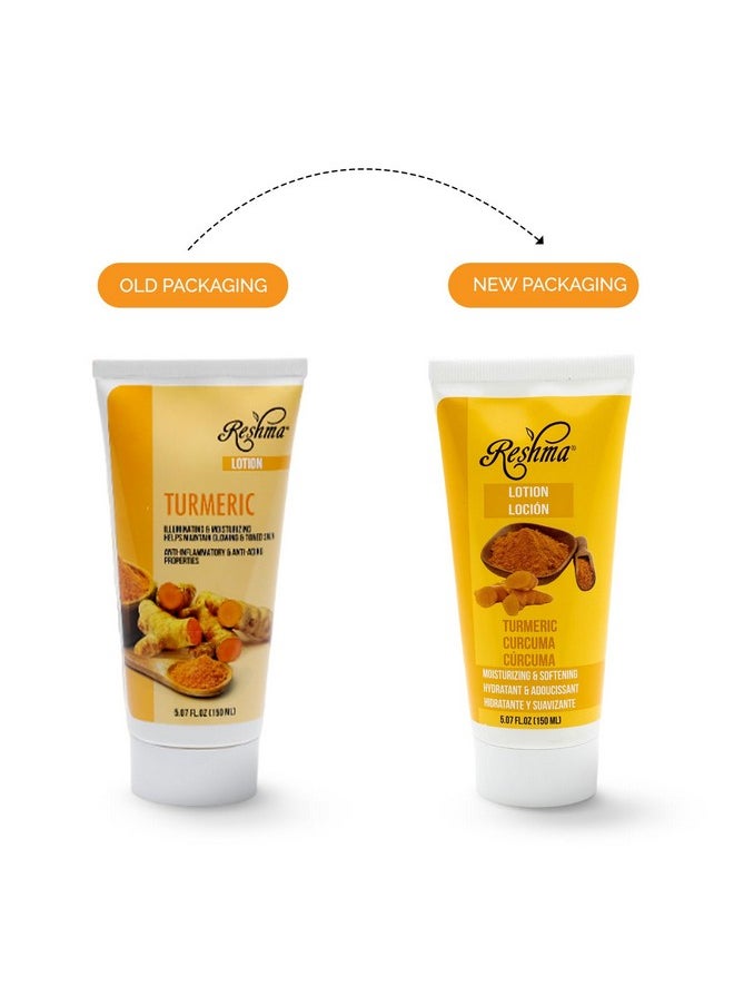 Reshma Beauty Reshma Beauty Turmeric Lotion| Face & Body Lotion for Normal to Dry Skin | Infused with Turmeric Extract, Moisturizes and Soothes Skin (Pack of 1)  - Image 2