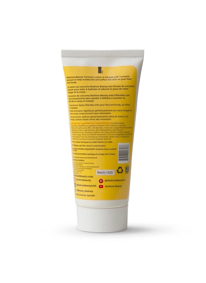 Reshma Beauty Reshma Beauty Turmeric Lotion| Face & Body Lotion for Normal to Dry Skin | Infused with Turmeric Extract, Moisturizes and Soothes Skin (Pack of 1)  - Image 4