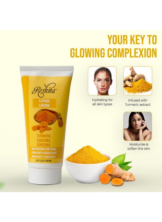 Reshma Beauty Reshma Beauty Turmeric Lotion| Face & Body Lotion for Normal to Dry Skin | Infused with Turmeric Extract, Moisturizes and Soothes Skin (Pack of 1)  - Image 5
