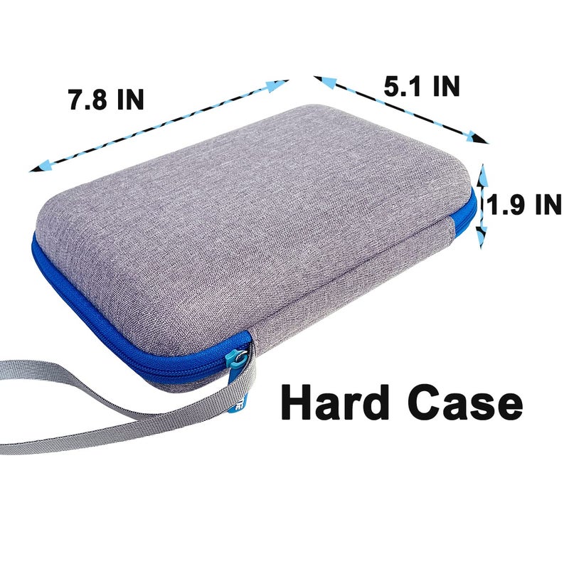 JCHPINE Hard Carrying Case for GiiKER Super Slide Brain Games, Protective Storage Holder for GiiKER Brain Teaser Puzzles Interactive Handheld Game Console Accessories (Blue Case Only) - Image 4